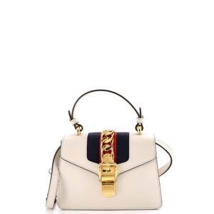 Gucci Sylvie Top Handle Bag Leather #294794G80B